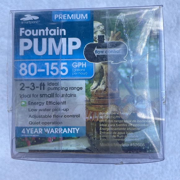 SMARTPOND FOUNTAIN WATER PUMP,  PREMIUM - Picture 5 of 5